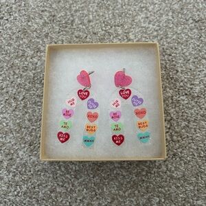 Candy Gram Valentine’s Earrings